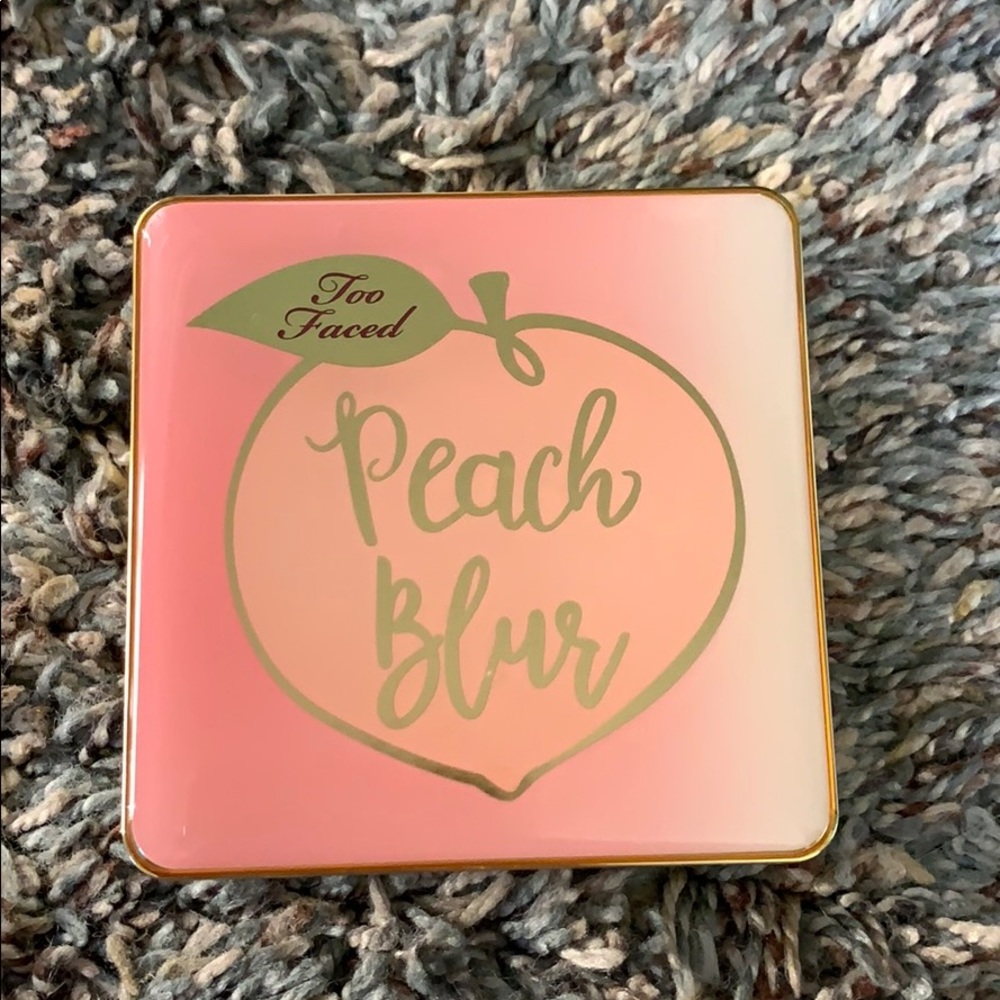too faced peach blue translucent powder